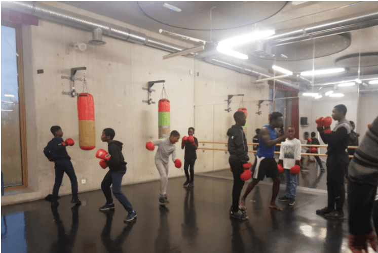 Boxe à l'EPJ La Villa