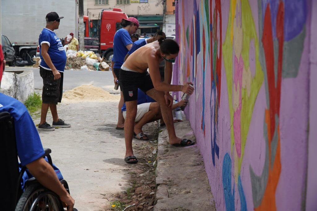 Chantier solidaire Brésil avec ASSAPE et Espoir 18