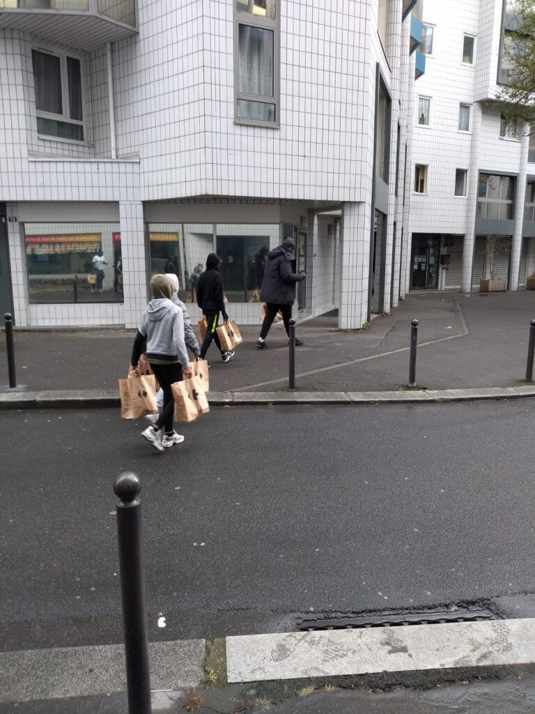 Mauraudes avec les jeunes du 18ème