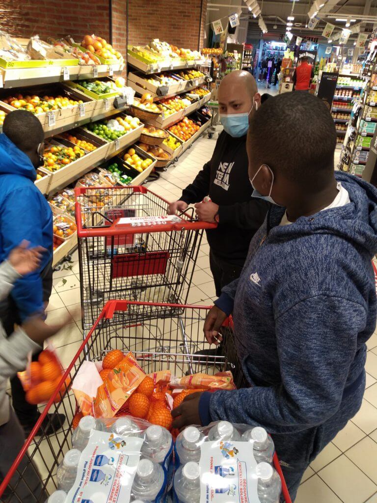 Mauraudes avec les jeunes du 18ème