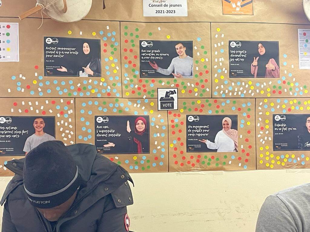 Travaux conseil de jeunes