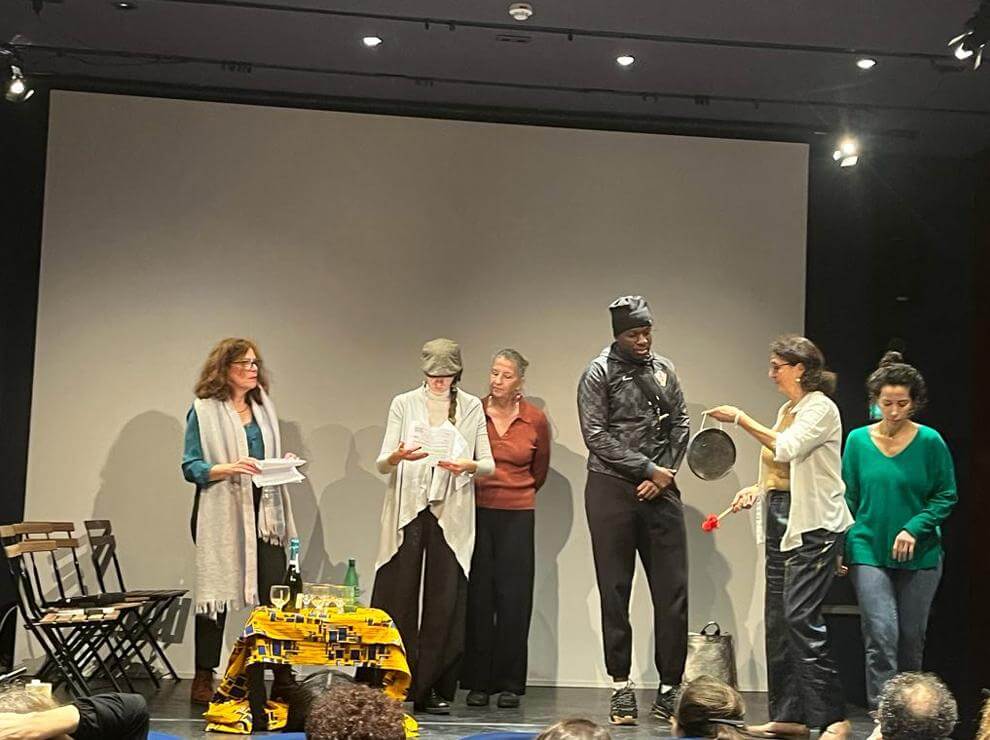 Théâtre Forum avec l’association Citoyenneté Possible sur le complotisme.