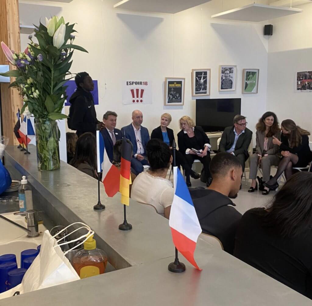 Réception présidente du Sénat allemand le 06 mai